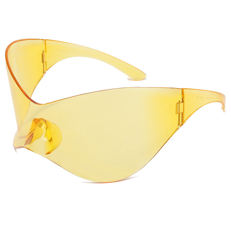 Wholesale PC Large Frame Conjoined Sunglasses